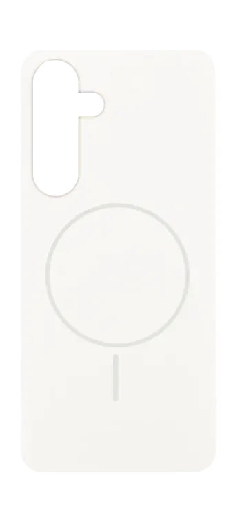 Molan Beat MagSafe Case for Samsung S24 FE White
