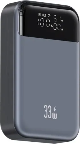Power Bank Usams PB74 (US-CD221) 33W 10000mAh Grey