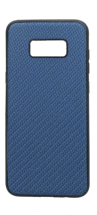 Cover-plate Carbon Logo for Samsung S8 Plus G955FD Blue
