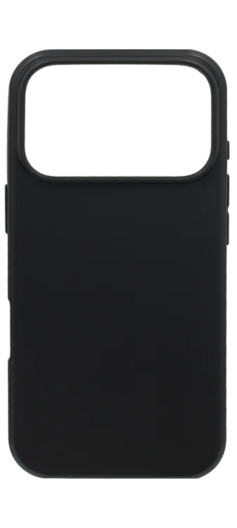 Чохол силіконовий Slim для iPhone 17 Pro Black
