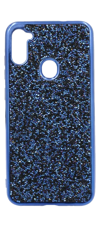 Glitter silicone cover for Samsung M11 SM-M115F / A11 SM-A115F Blue
