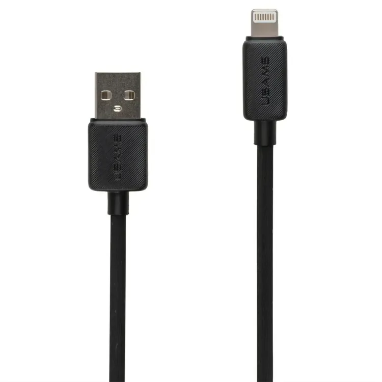 Cable 1m Usams US-SJ689 lightning Black
