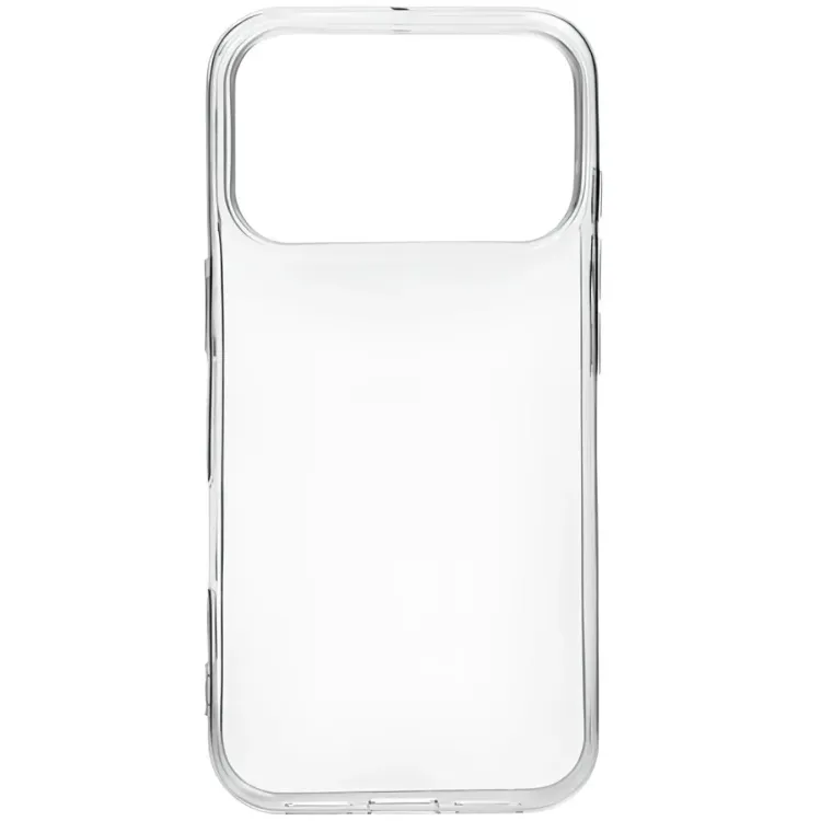 Чохол силіконовий WS Clear Case для iPhone 17 Pro Max Transparent