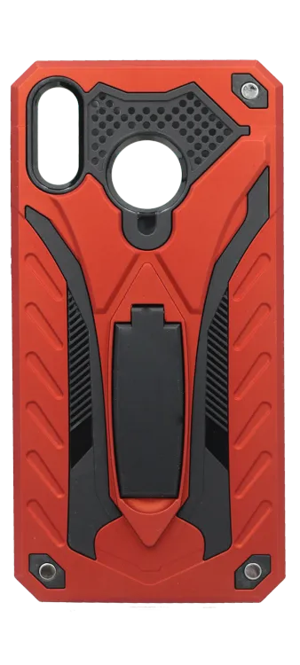 Cover-plate ANTIBROKEN with Stand for Samsung M20 SM-205F Red