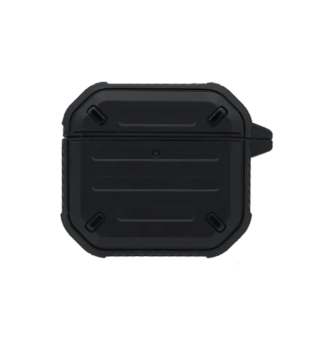 AirPods 4 Armor Lock Latch Black Case