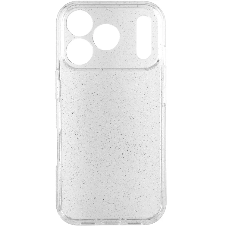 Чохол силіконовий WS Sparkles для iPhone 17 Pro Transparent