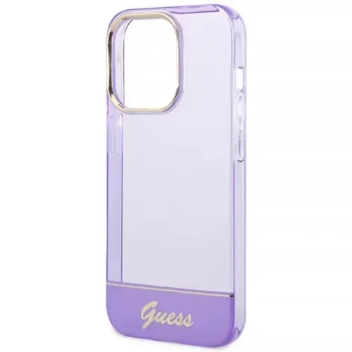 Чохол-накладка Guess Translucent iPhone 14 Pro purple GUHCP14LHGCOU