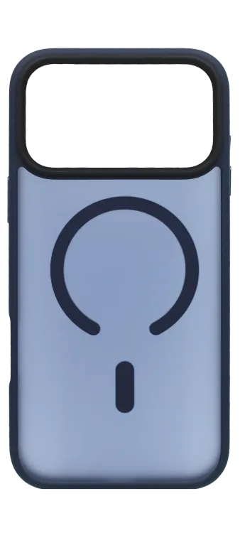 Чохол-накладка Shadow Matt Metal Buttons Magsafe для iPhone 17 Pro Blue