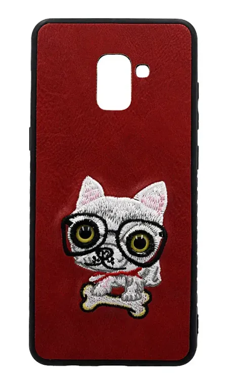 Чохол-накладка Animal Eyes для Samsung S7 Edge SM-G935F Leather Dog Red