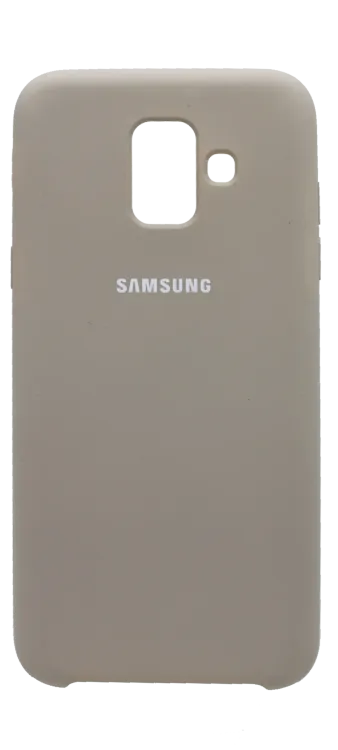 Чохол Silicone Cover для Samsung A6 2018 A600FZ Grey