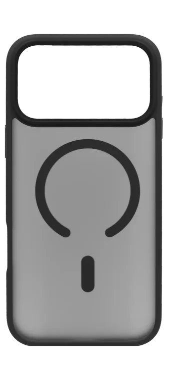 Чохол-накладка Shadow Matt Metal Buttons Magsafe для iPhone 17 Pro Max Black