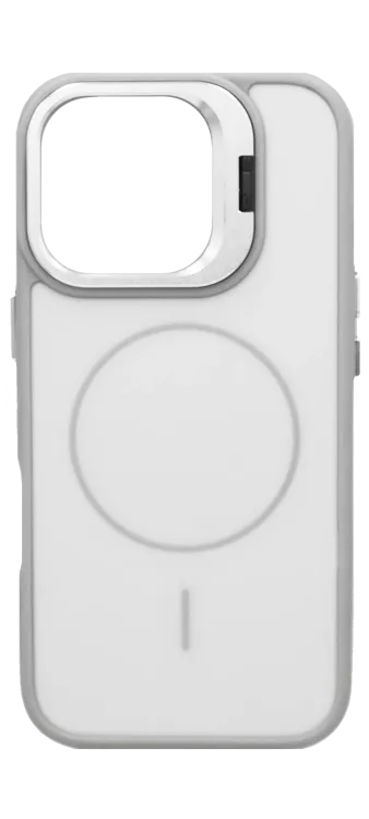 Чохол-накладка Bonbon Beat Magsafe CamStand для iPhone 14 / 13 Grey