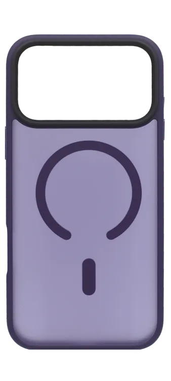 Чохол-накладка Shadow Matt Metal Buttons Magsafe для iPhone 17 Pro Max Purple