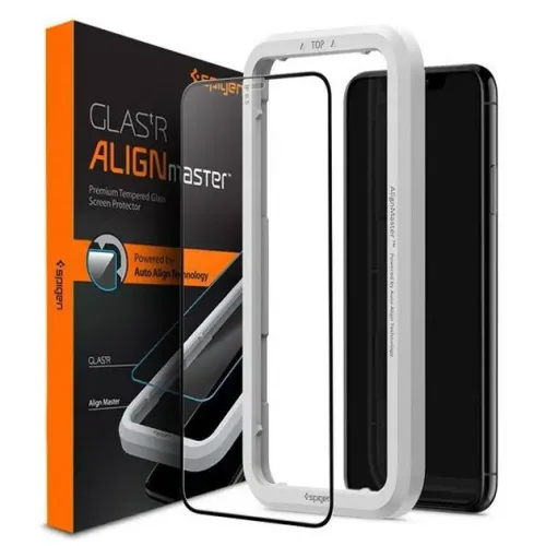 Захисне скло Spigen Alm Glas.TR for iPhone 11 Privacy