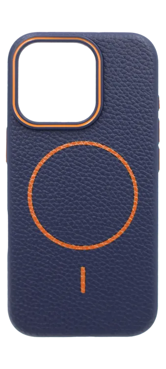 BeatApp MagSafe cover for iPhone 16 Pro Max Blue/Orange