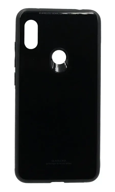 Cover-plate Glass + Border Silicon for Samsung A9 2018 SM-A920F Black