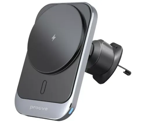Car holder Magnetic Wireless MagSafe Proove Square Pro 15W vent-magnetic Gray