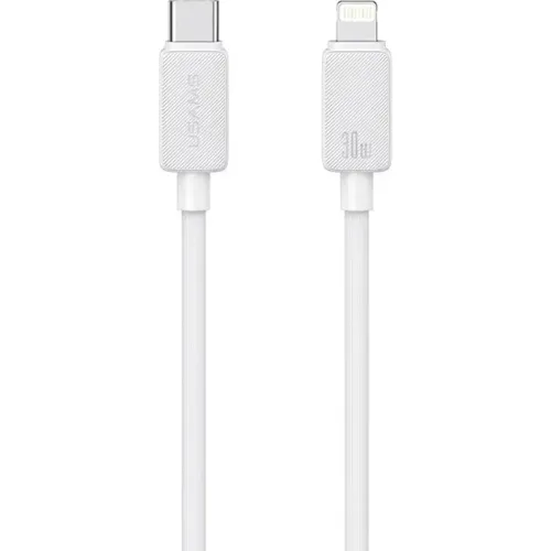 Cable Type-C to Lightning 1m Usams US-SJ692 PD 30W White