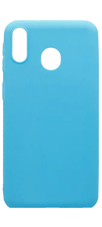 Slim Silicone Case for the Samsung M20 SM-205F Blue