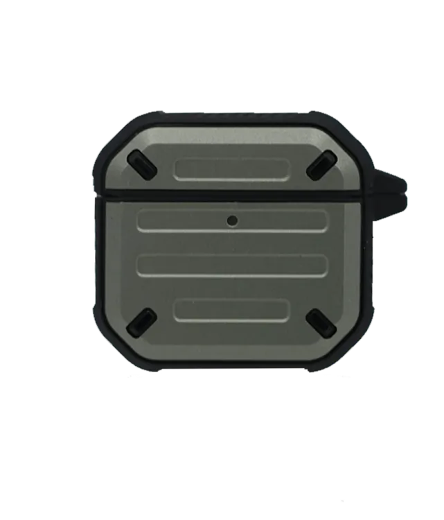 AirPods 4 Armor Lock Latch Case Khaki