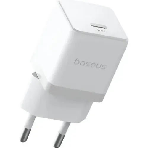Mains Charger 1Type-C Baseus Palm Fast Charger 30W White
