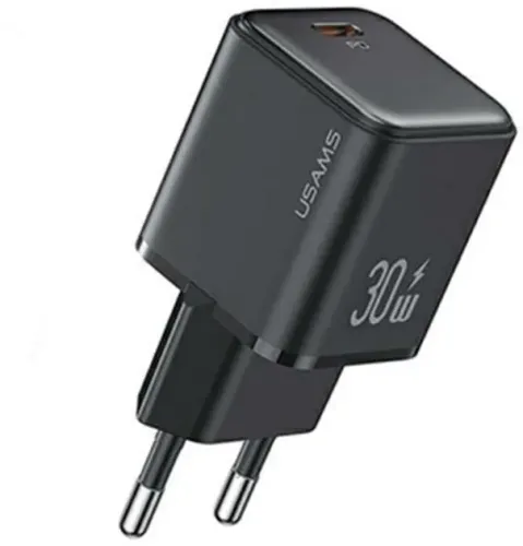 Usams US-CC251 QC3.0 30W 1USB Wall Charger Black