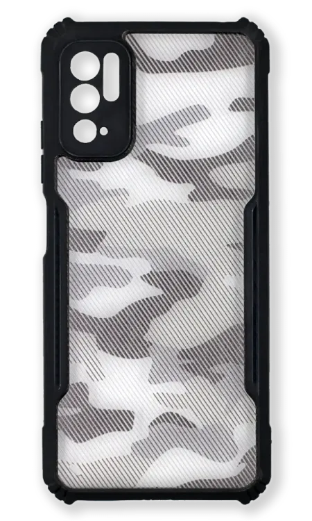 Rzants cover for Xiaomi Redmi Note 10 5G / Poco M3 Pro Camouflage Black