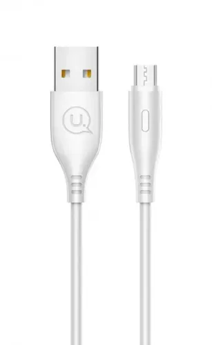 Кабель 1м Usams Micro-USB U35 White