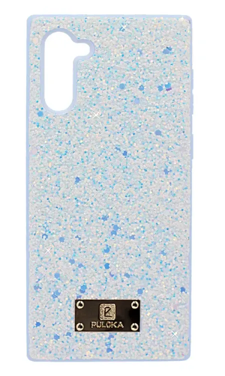 Cover-plate Puloka Fashion Shining for Samsung Note 10 SM-N970 Blue