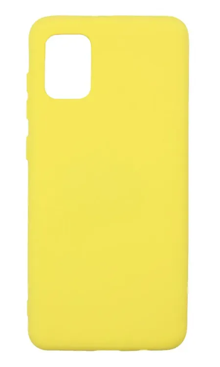 Чохол Molan Silicone для Samsung A31 SM-A315F Yellow