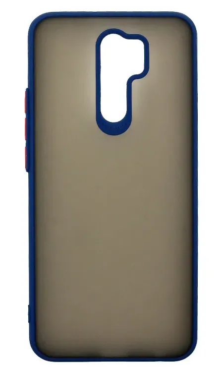 Cover-pad Mate + Border Silicon Xiaomi Redmi 9 Blue