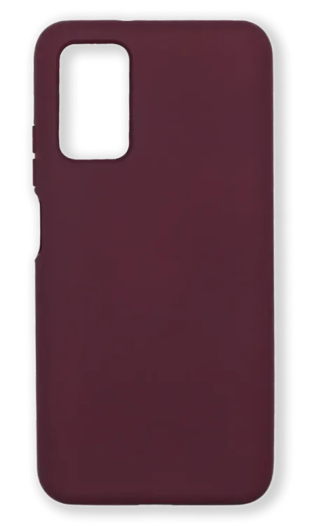 Molan Silicone silicone case for Xiaomi Poco M3 / Redmi 9T Bordo