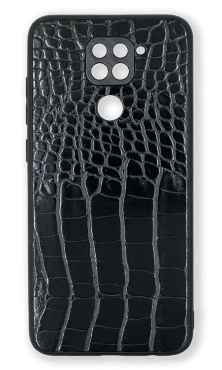 Skin Croco cover for Xiaomi Redmi Note 9 / Redmi 10x Black
