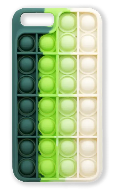 Silicone case 3D Pop It for iPhone 8/7 Plus Green