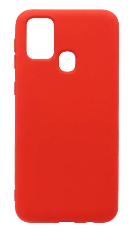 Silicone Case Molan Silicone for Samsung M31 SM-M315F Red