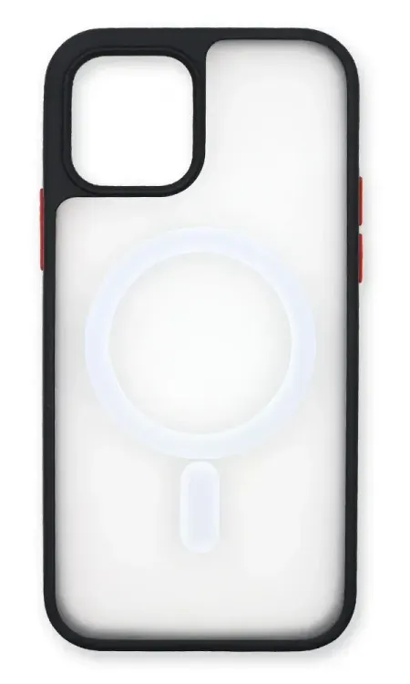 Cover-plate Shadow Matt Magsafe for iPhone 12 Pro Max Black